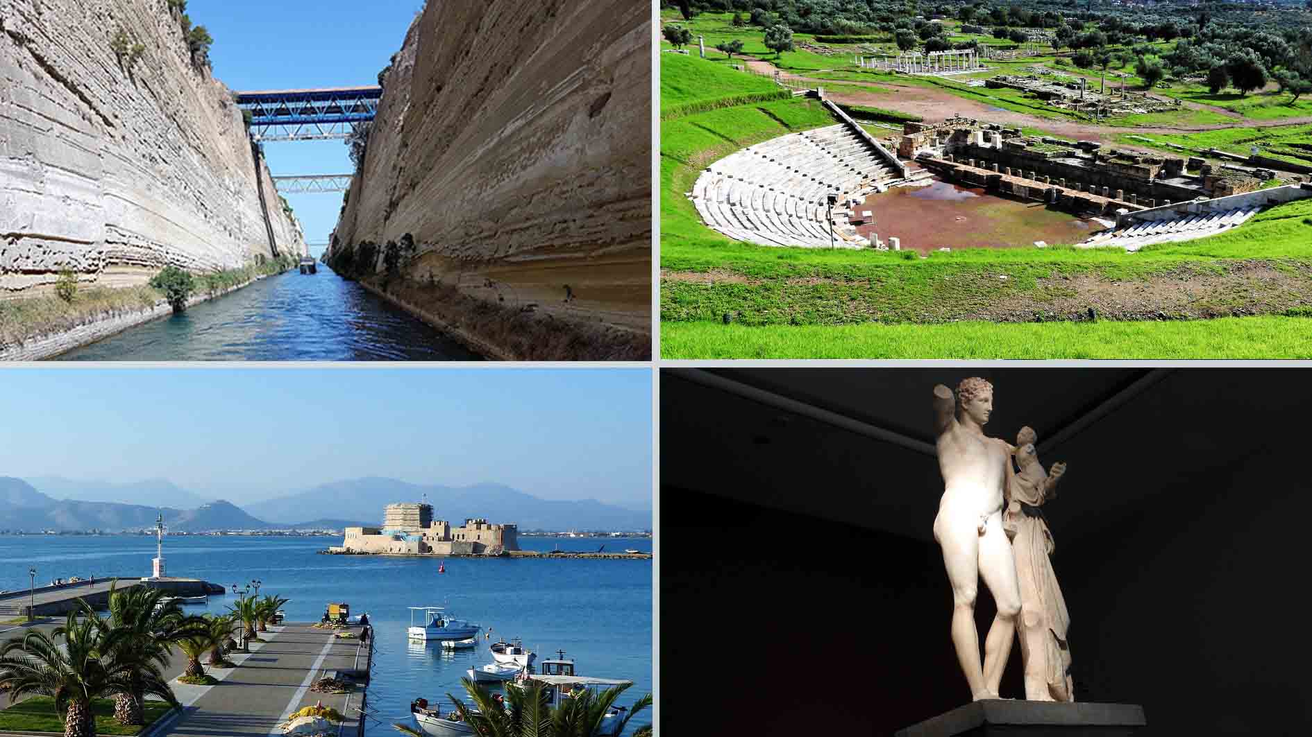 Corinth-Epidaurus-Nafplion-Messene-Olympia