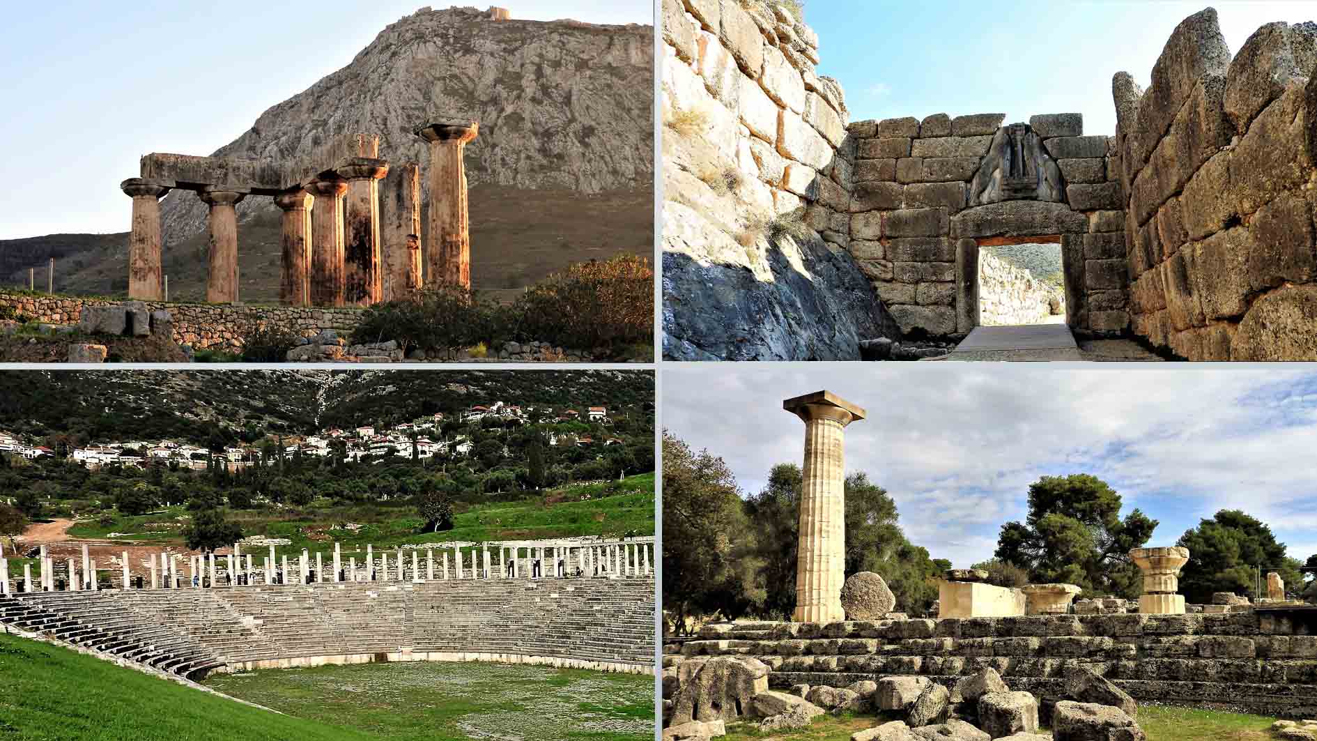 Corinth-Mycenae-Nafplion-Messene-Olympia