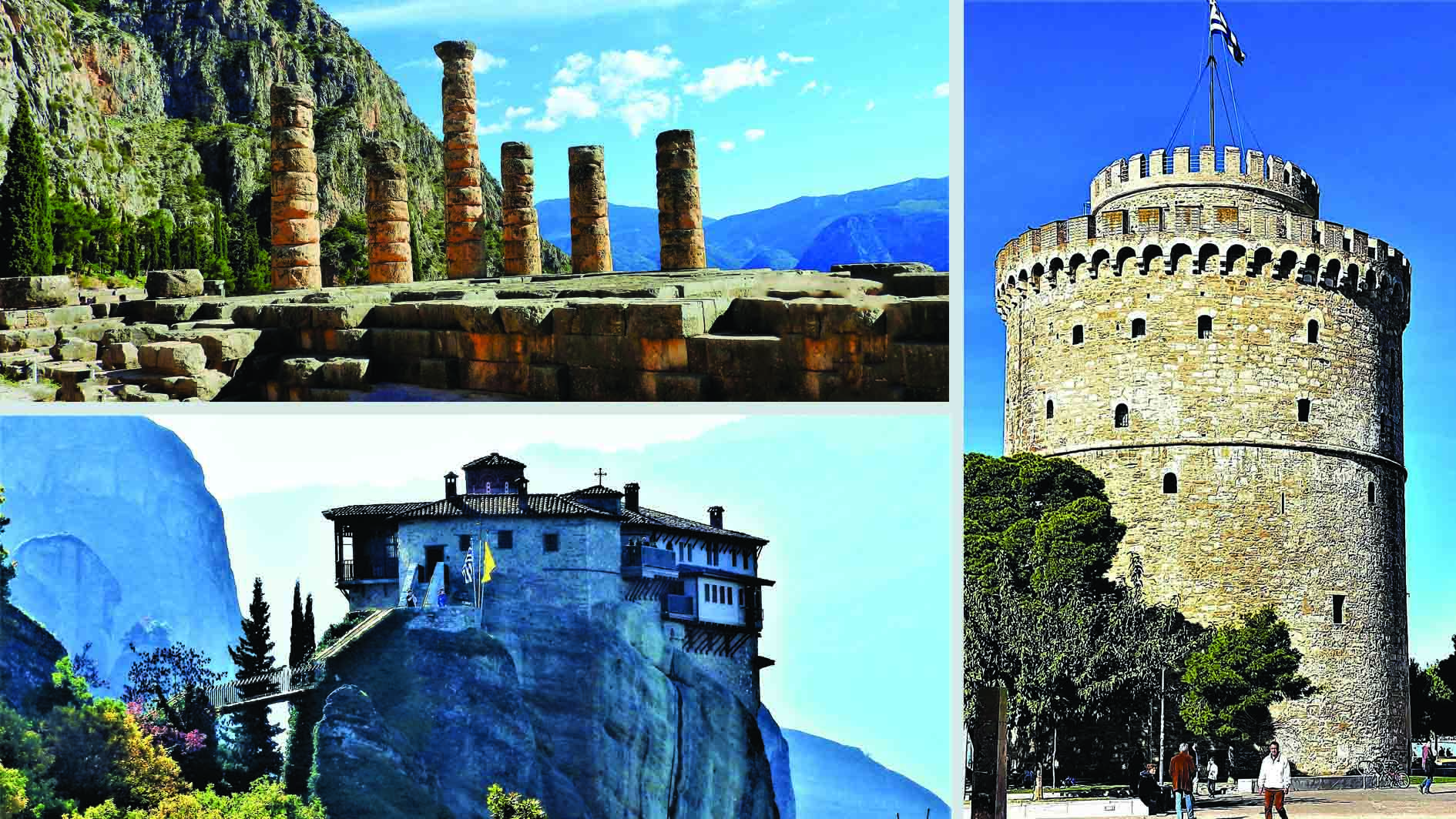 Delphi-Meteora-Thessaloniki